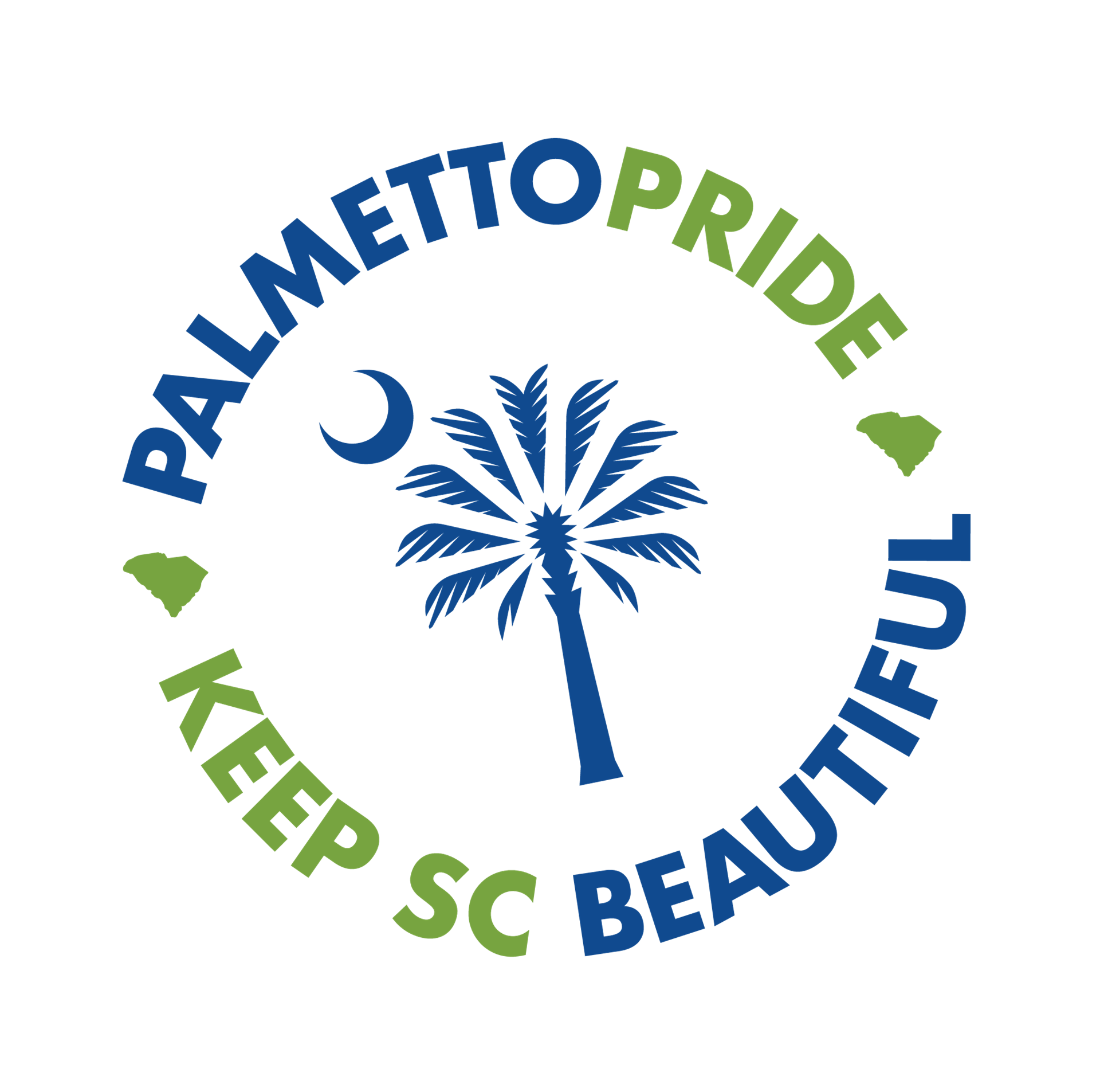 PalmettoPride Logo PalmettoPride/Keep SC Beautiful Logo